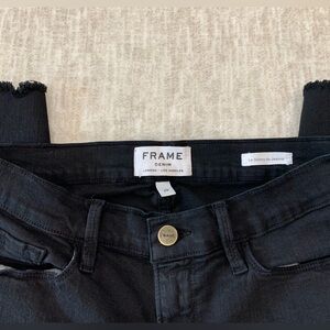 Frame Black Jeans
